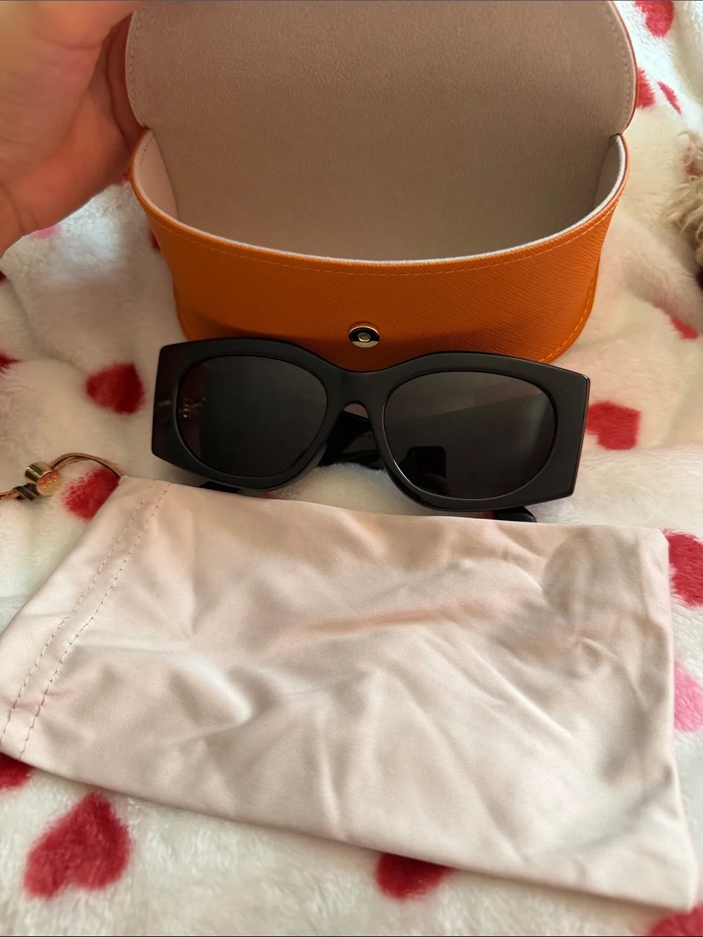 Tory Burch Kira irregular sunglasses